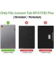 Lenovo Tab M10 Plus / FHD Plus Hoes Book Case met Standaard Bruin