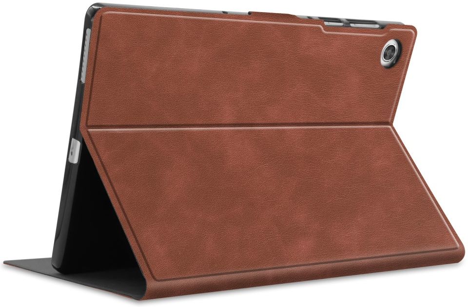 Lenovo Tab M10 Plus / FHD Plus Hoes Book Case met Standaard Bruin afbeelding 7