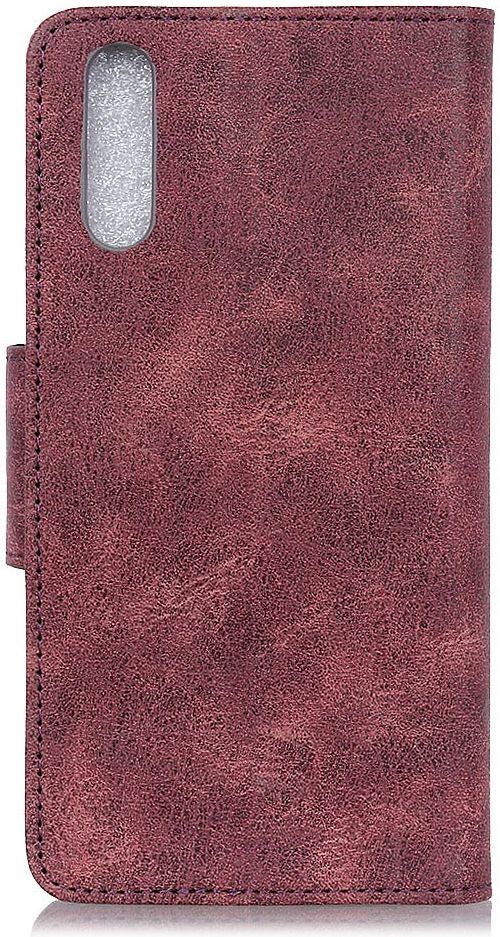 Oppo Find X2 Pro Hoesje Portemonnee Splitleer Rood afbeelding 3