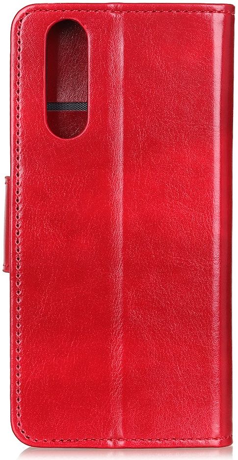 Oppo Find X2 Hoesje Portemonnee Kunstleer met Standaard Rood afbeelding 6