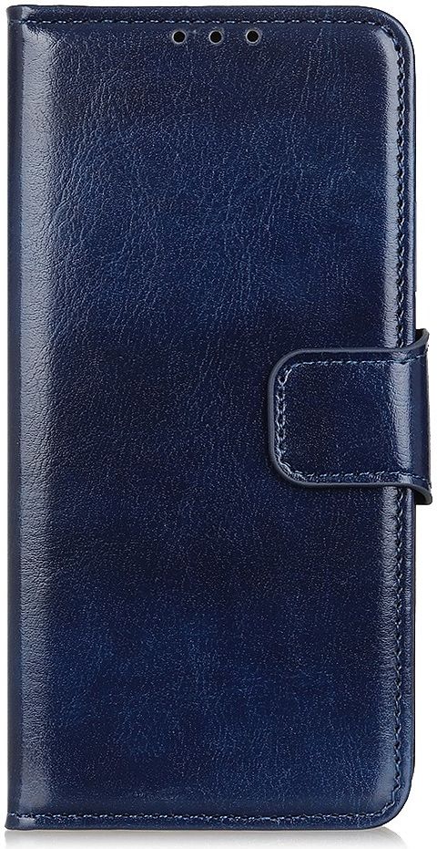 Oppo Find X2 Hoesje Portemonnee Kunstleer met Standaard Blauw afbeelding 1