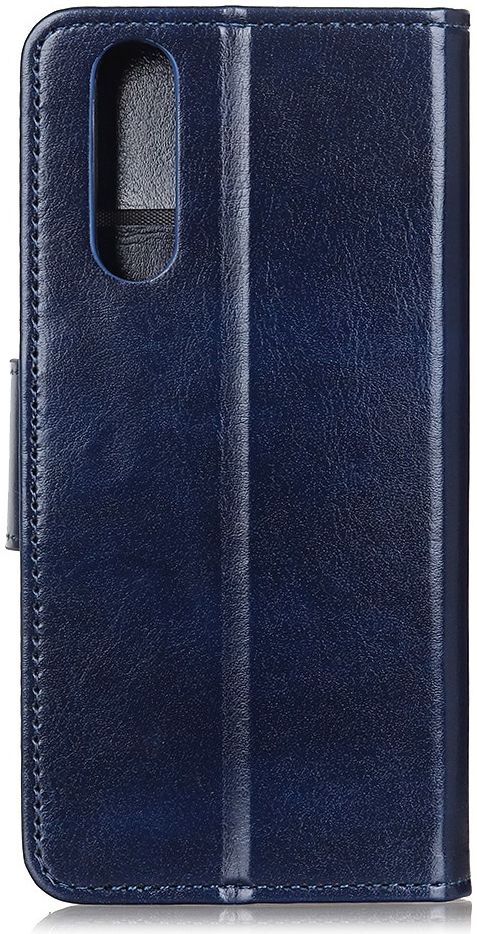 Oppo Find X2 Hoesje Portemonnee Kunstleer met Standaard Blauw afbeelding 7
