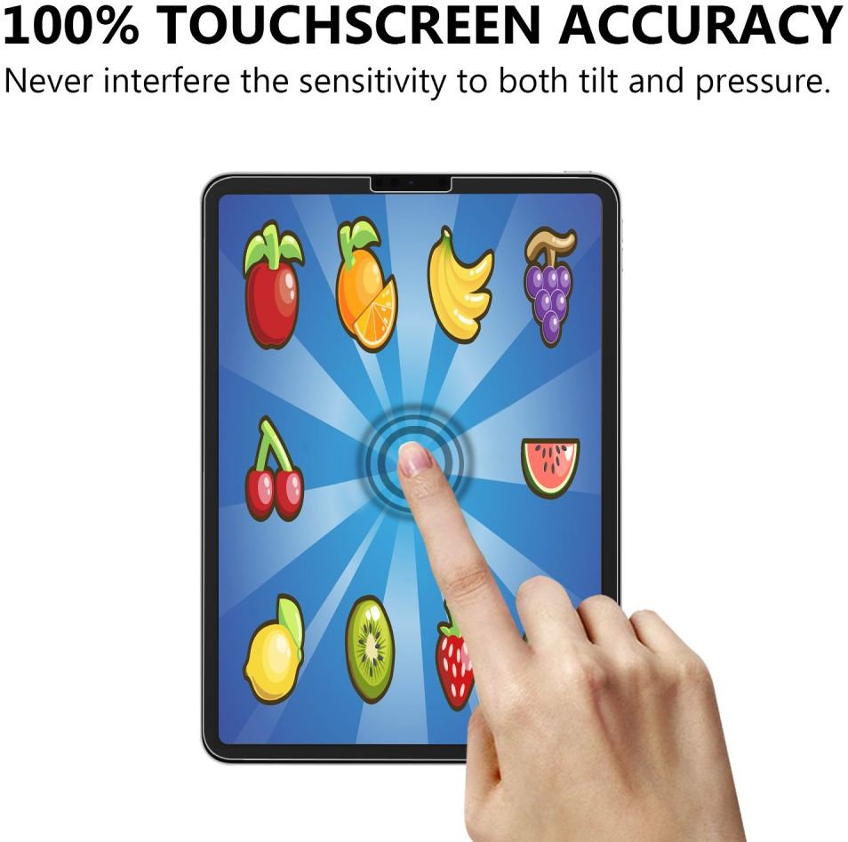 Apple iPad Pro 11 (2018/2020/2021) Tempered Glass 9H Screen Protector afbeelding 5
