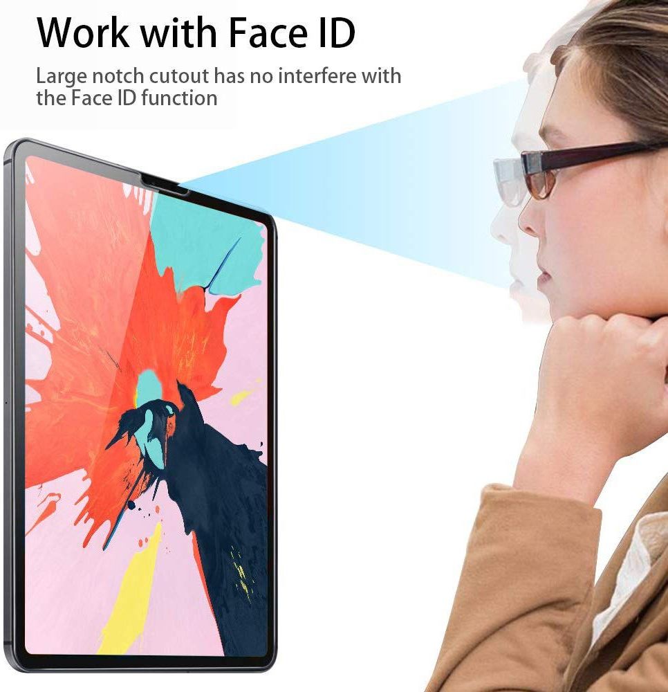 Apple iPad Pro 12.9 Tempered Glass Screen Protector afbeelding 3