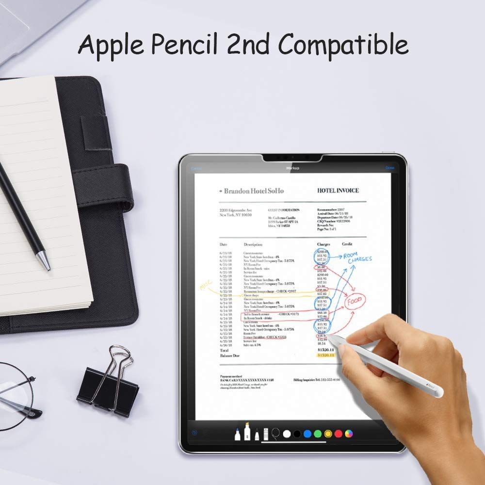 Apple iPad Pro 12.9 Tempered Glass Screen Protector afbeelding 5