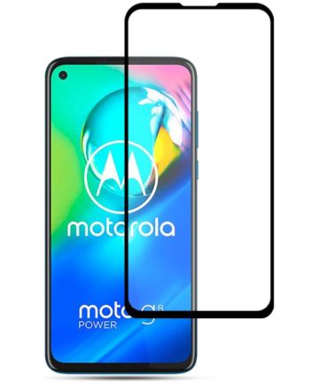 Motorola Moto G8 Power Tempered Glass Screen Protector Zwart Screen Protectors