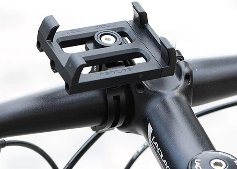 GUB G84 Universele Plastic Telefoonhouder voor Fiets Zwart afbeelding 1