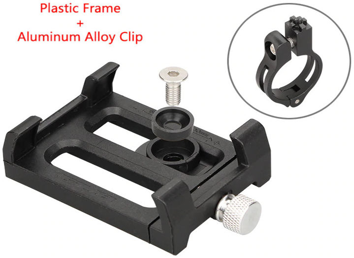 GUB G84 Universele Plastic Telefoonhouder voor Fiets Zwart afbeelding 13