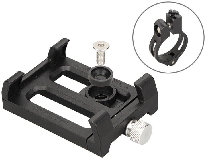 GUB G84 Universele Plastic Telefoonhouder voor Fiets Zwart afbeelding 16