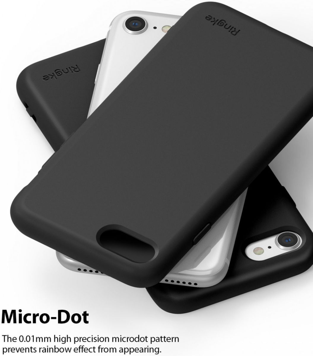 Ringke Air S Hoesje Apple iPhone SE (2020/2022) Zwart afbeelding 4