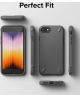 Ringke Onyx iPhone SE (2020/2022) / 8 / 7 Hoesje Flexibel TPU Zwart