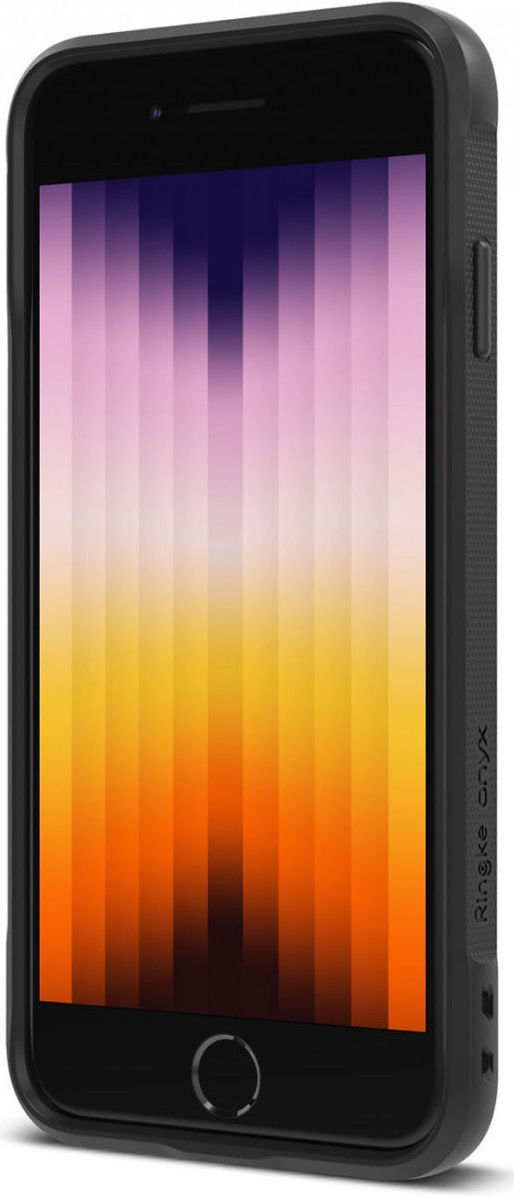 Ringke Onyx iPhone SE (2020/2022) / 8 / 7 Hoesje Flexibel TPU Zwart afbeelding 2
