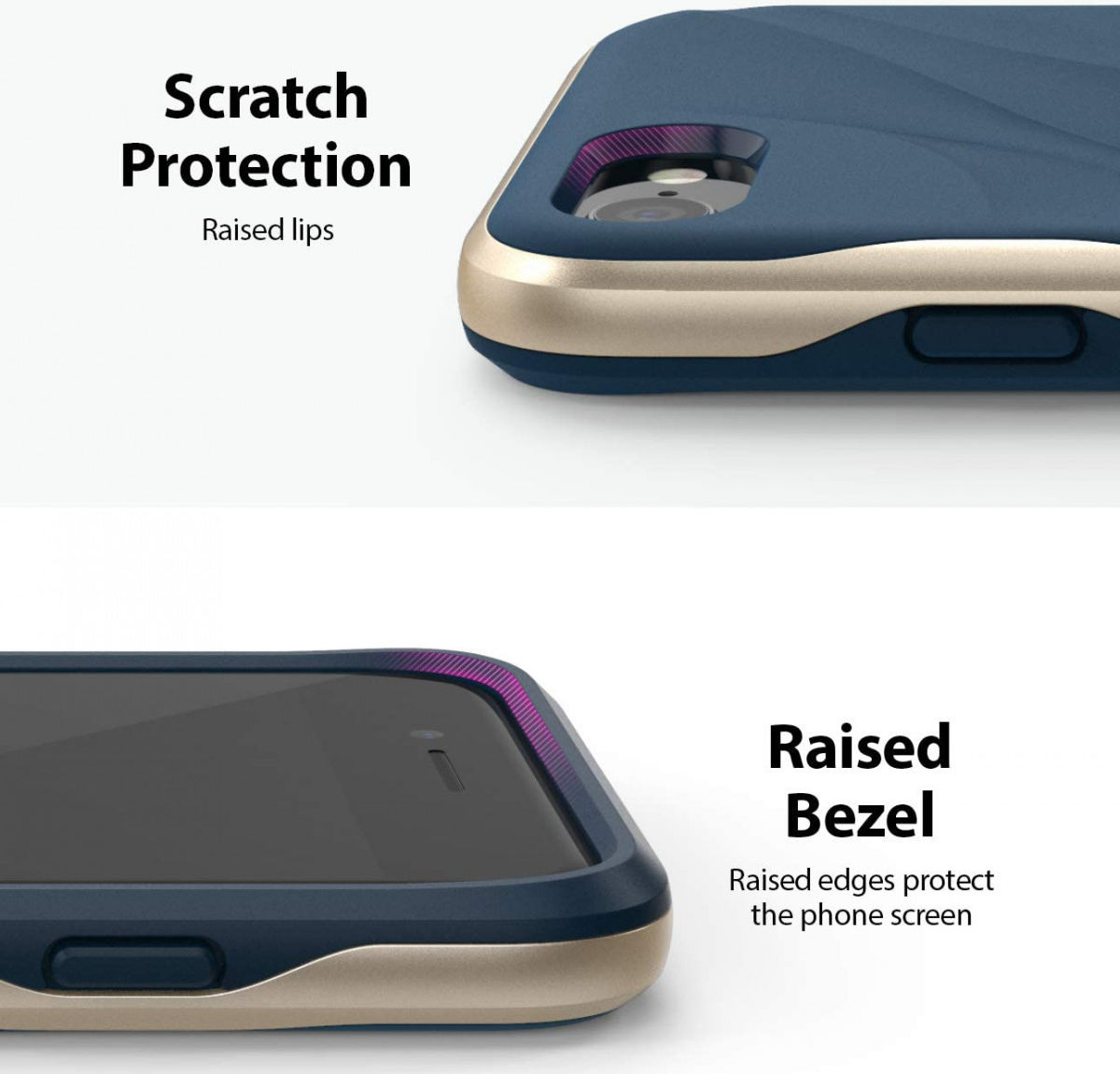 Ringke Wave Apple iPhone SE 2020/2022 Hoesje Goud afbeelding 6