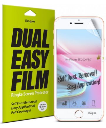 Ringke Anti-Stof iPhone SE 2020 / 2022 Screen Protector [2-Pack] Screen Protectors