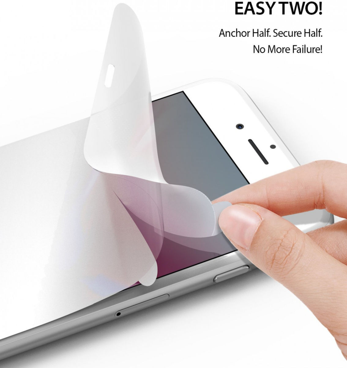 Ringke Anti-Stof iPhone SE 2020 / 2022 Screen Protector [2-Pack] afbeelding 5