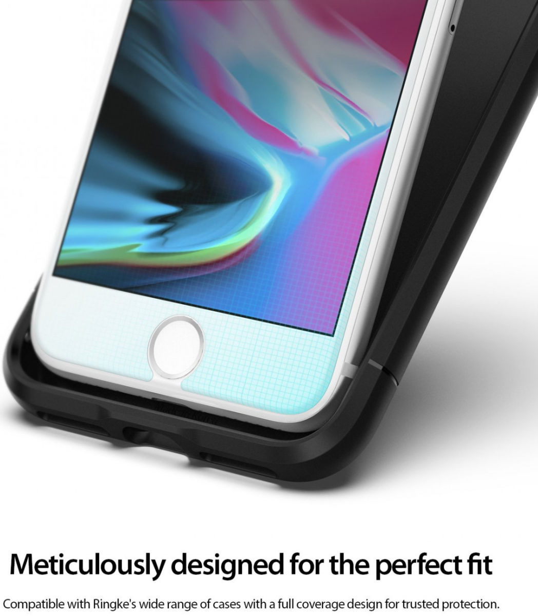 Ringke Anti-Stof iPhone SE 2020 / 2022 Screen Protector [2-Pack] afbeelding 7