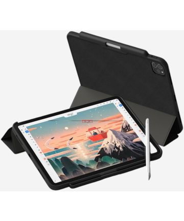 Ringke Smart Case iPad Pro 11 2018/2020/2021/Air (2020) Hoes Zwart Hoesjes