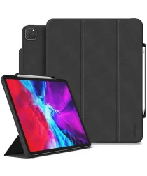Ringke Smart Case iPad Pro 12.9 2018 / 2020 Hoesje met Standaard Zwart