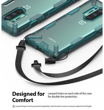 Ringke Fusion X OnePlus 8 Pro Hoesje Groen afbeelding 5