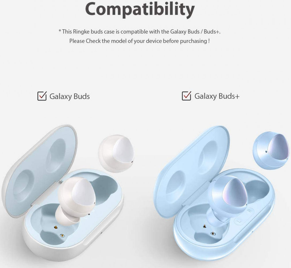Ringke Samsung Galaxy Buds Stevig TPU Hoesje Rood afbeelding 3