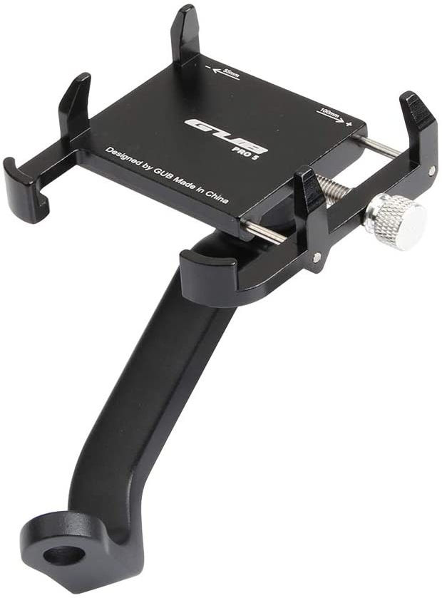 GUB Pro 5 Universele Telefoonhouder voor Motor en Scooter Zwart afbeelding 1