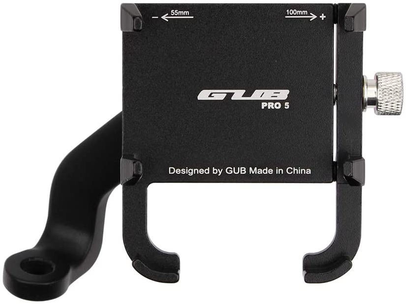 GUB Pro 5 Universele Telefoonhouder voor Motor en Scooter Zwart afbeelding 2
