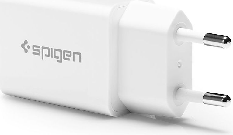 Spigen Essential F110 Oplader 2.4A met USB Poort Wit afbeelding 5