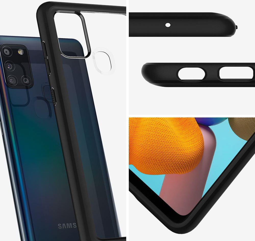 Spigen Ultra Hybrid Samsung Galaxy A21s Hoesje Transparant afbeelding 4