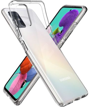 Spigen Crystal Flex Samsung Galaxy A51 Hoesje Transparant Hoesjes
