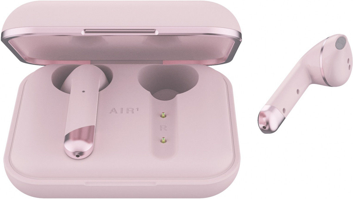 Happy Plugs Air 1 True Wireless Draadloze Oordopjes Roze afbeelding 7