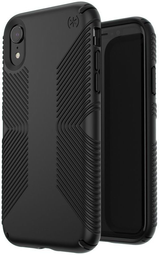 Speck Presidio Grip 2 Apple iPhone XR Hoesje Zwart Shockproof afbeelding 1