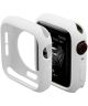 Apple Watch 40MM Hoesje Flexibel TPU met Folie Screenprotector Wit