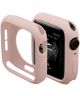 Apple Watch 40MM Hoesje Flexibel TPU met Folie Screenprotector Roze