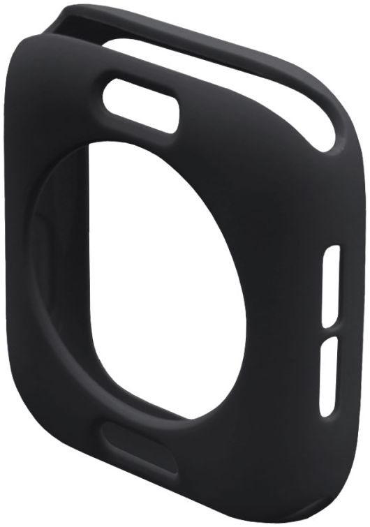 Apple Watch 40MM Hoesje Flexibel TPU met Folie Screenprotector Zwart afbeelding 4