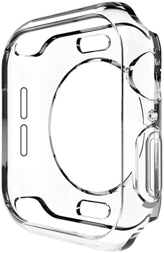 Apple Watch 40MM Hoesje (Flexibel TPU) met Folie Screenprotector - Clear afbeelding 3