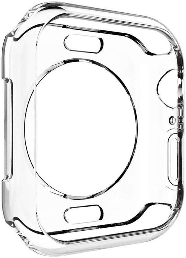 Apple Watch 40MM Hoesje (Flexibel TPU) met Folie Screenprotector - Clear afbeelding 5