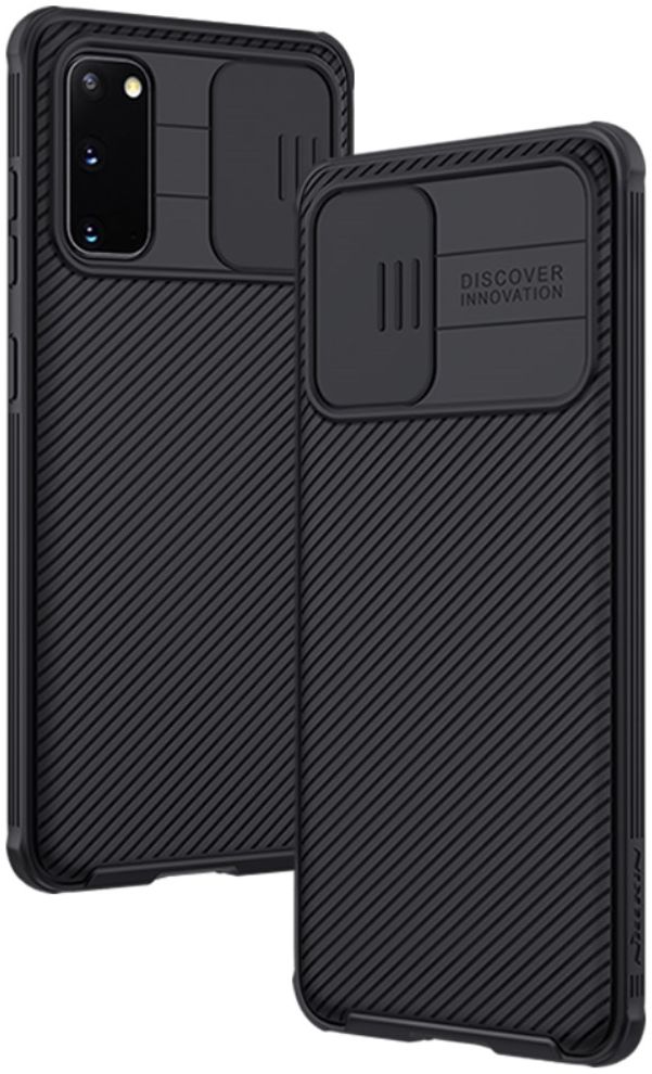 Nillkin CamShield Samsung Galaxy S20 Hoesje met Camera Slider Zwart afbeelding 1
