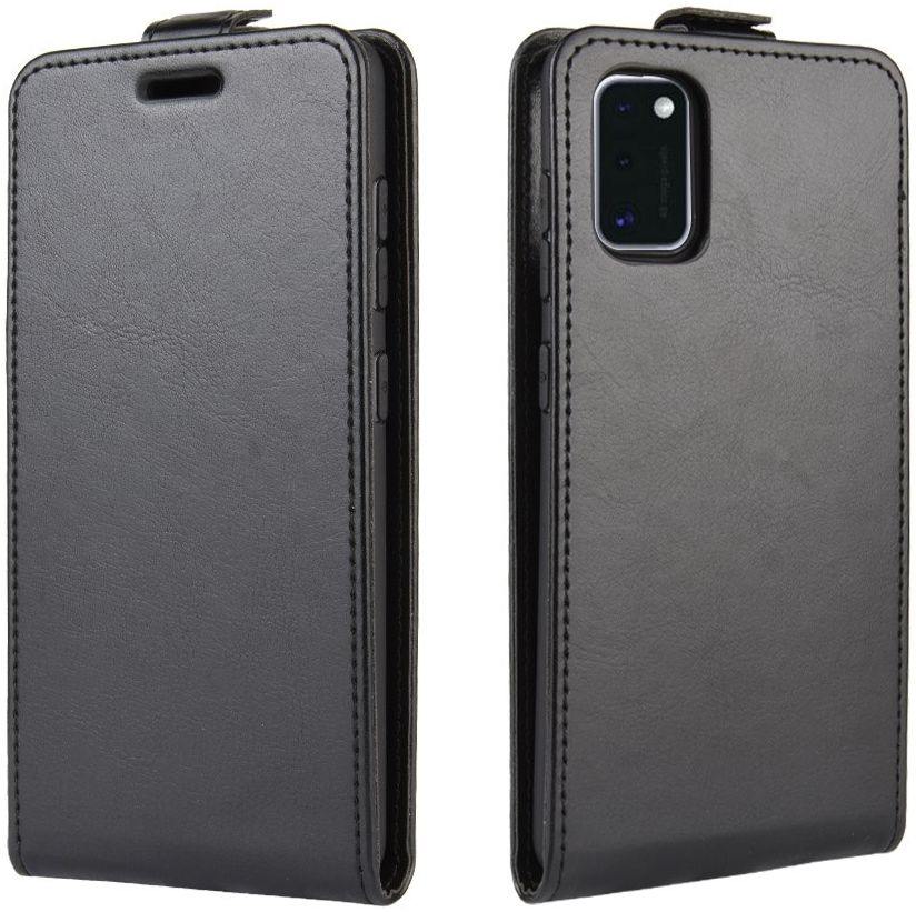 Samsung Galaxy A41 Hoesje Verticaal Flip me Pashouder Zwart afbeelding 2
