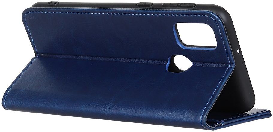 Samsung Galaxy A21s Vintage Portemonnee Hoesje Blauw afbeelding 2