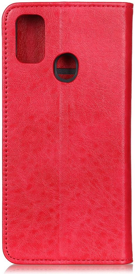Samsung Galaxy A21s Crazy Horse Leather Wallet Case Rood afbeelding 4