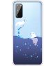 Samsung Galaxy A41 TPU Hoesje met IJsbeer Print