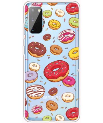 Samsung Galaxy A41 TPU Hoesje met Donut Print Hoesjes