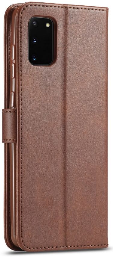 LC.IMEEKE Samsung Galaxy A41 Portemonnee Stand Hoesje Bruin afbeelding 8