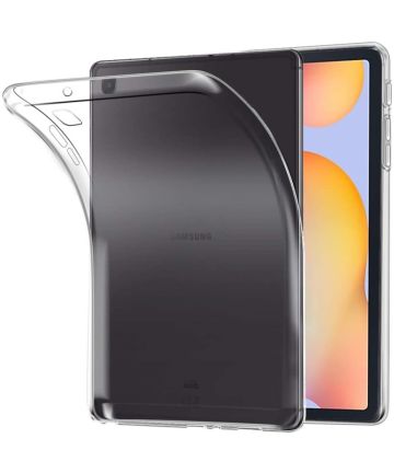 Samsung Galaxy Tab S6 Lite Hoesje TPU Transparant Hoesjes