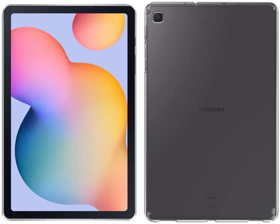 Samsung Galaxy Tab S6 Lite Hoesje TPU Transparant afbeelding 3
