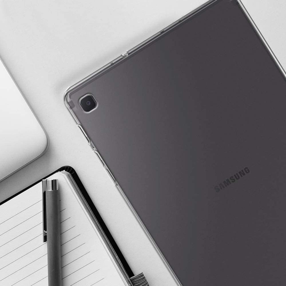 Samsung Galaxy Tab S6 Lite Hoesje TPU Transparant afbeelding 4