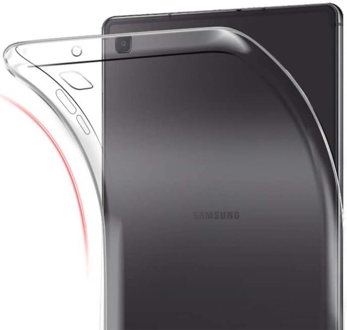 Samsung Galaxy Tab S6 Lite Hoesje TPU Transparant afbeelding 5