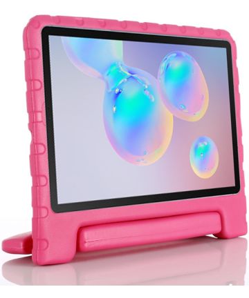 Samsung Galaxy Tab S6 Lite Kinder Tablethoes met Handvat Roze Hoesjes