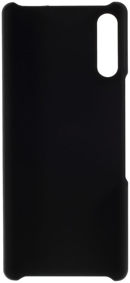 Sony Xperia L4 PC Rubberized Hard Case Zwart afbeelding 3