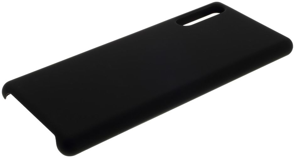 Sony Xperia L4 PC Rubberized Hard Case Zwart afbeelding 5